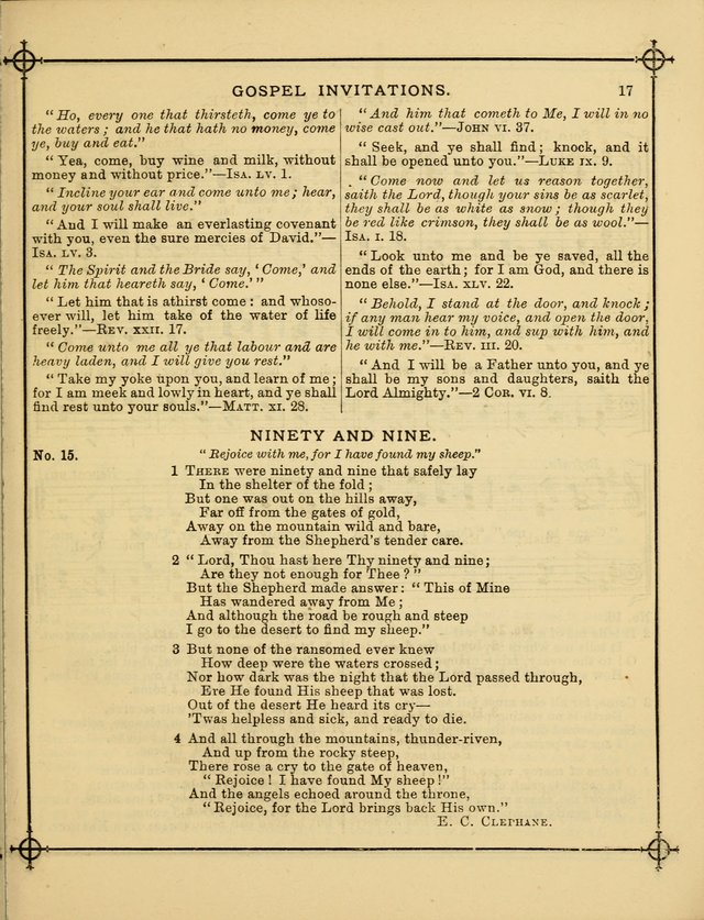 Song Sermons for General Use and Special Services page 17