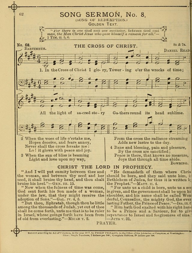 Song Sermons for General Use and Special Services page 62