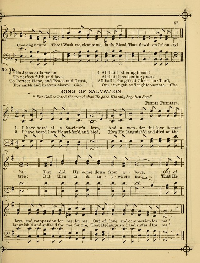 Song Sermons for General Use and Special Services page 67