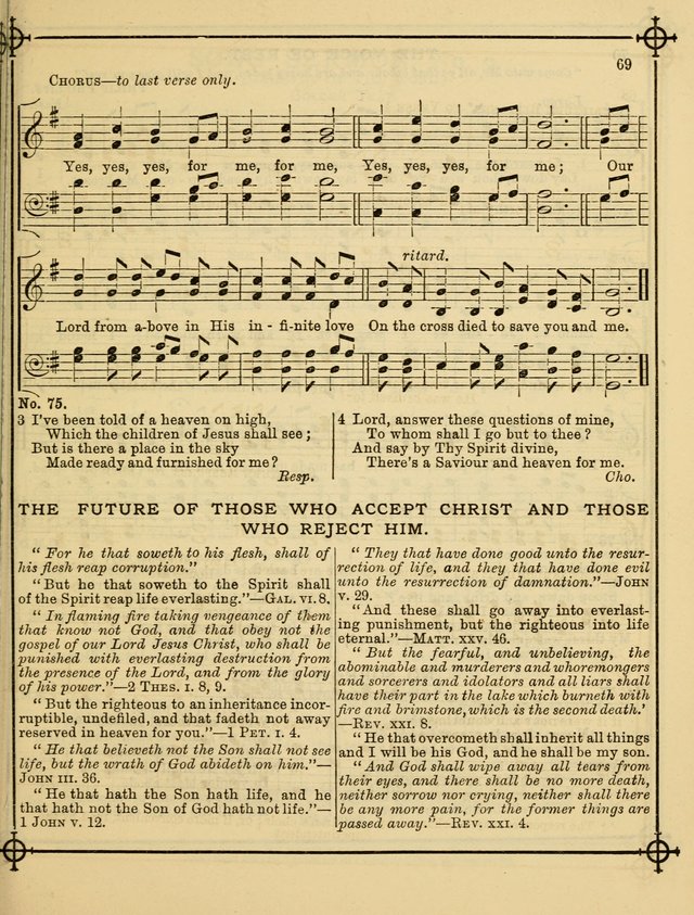 Song Sermons for General Use and Special Services page 69