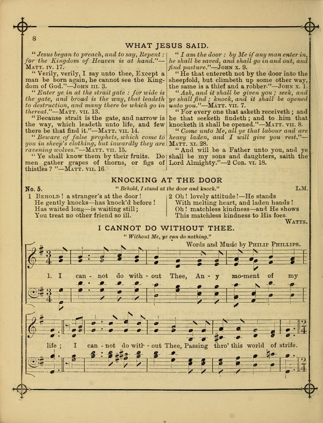 Song Sermons for General Use and Special Services page 8