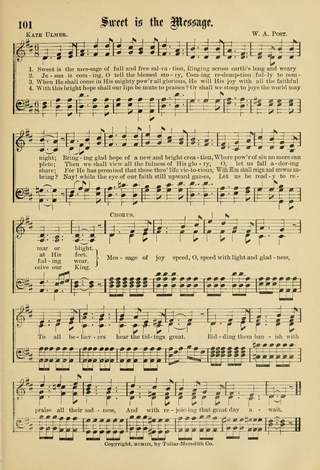 Sunday School Hymns No. 1 page 108