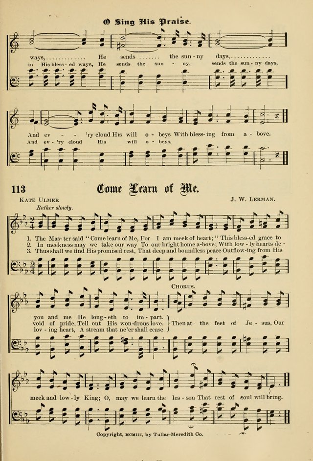 Sunday School Hymns No. 1 page 120