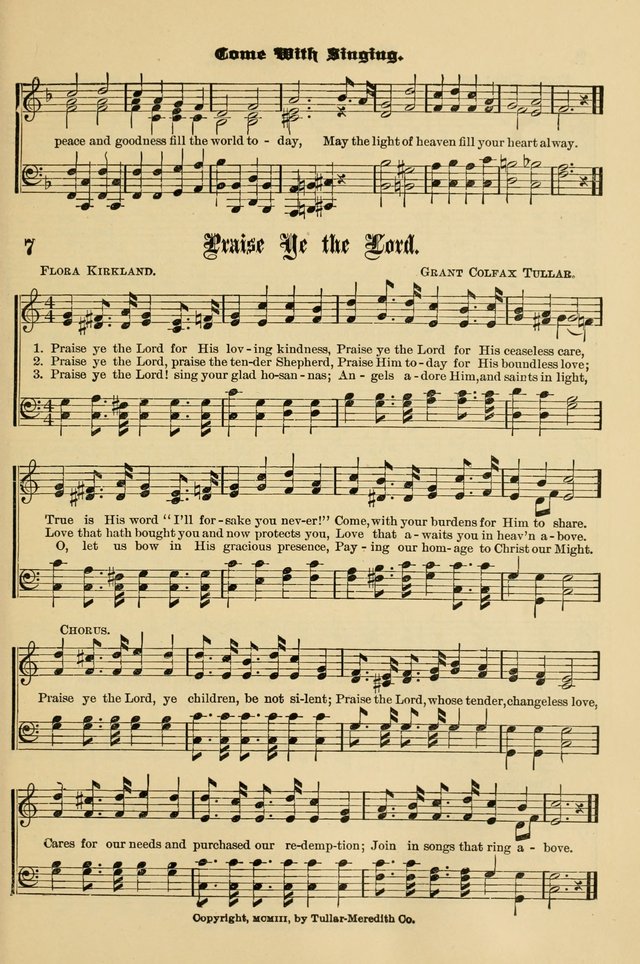 Sunday School Hymns No. 1 page 14