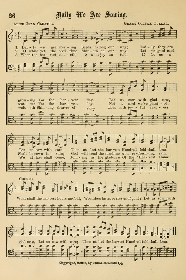 Sunday School Hymns No. 1 page 33