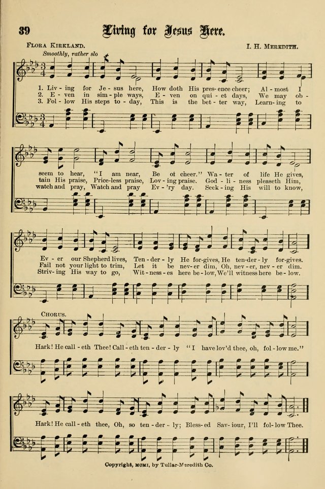 Sunday School Hymns No. 1 page 46