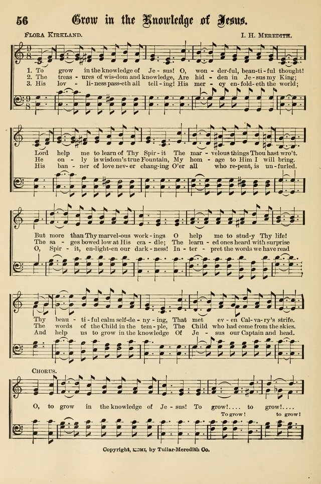 Sunday School Hymns No. 1 page 63