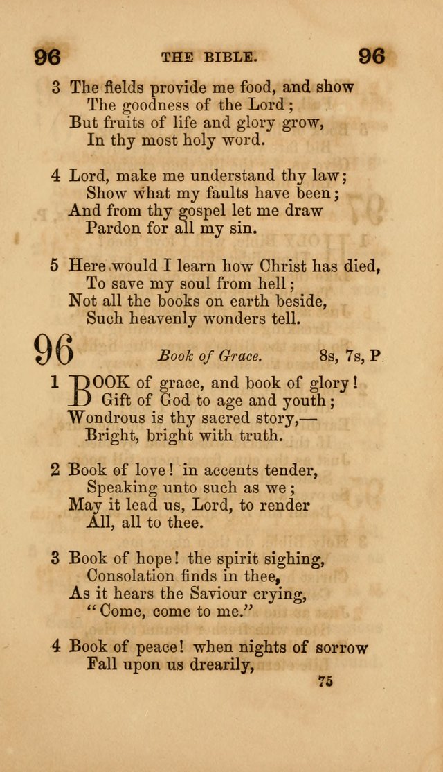Sunday-School Hymns page 75