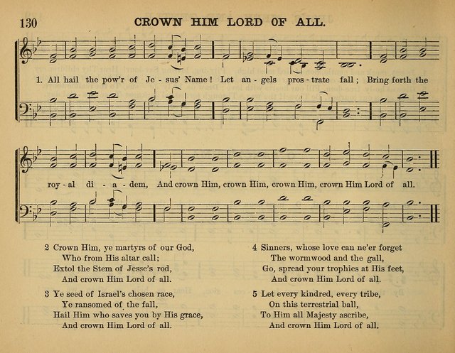 The Sunday School Hymnal: a collection of hymns and music for use in Sunday school services and social meetings page 130
