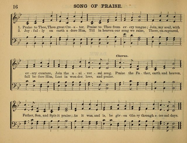The Sunday School Hymnal: a collection of hymns and music for use in Sunday school services and social meetings page 16
