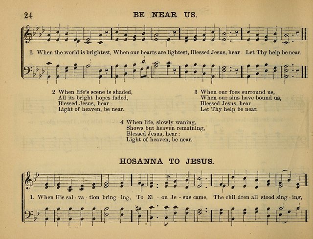 The Sunday School Hymnal: a collection of hymns and music for use in Sunday school services and social meetings page 24