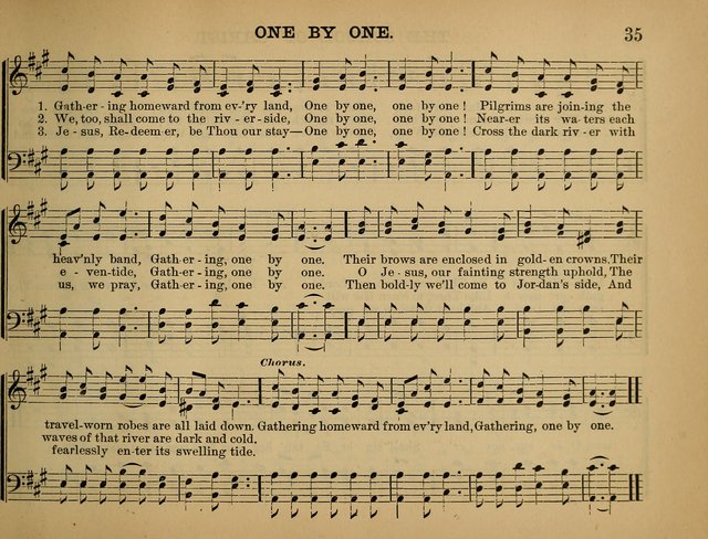 The Sunday School Hymnal: a collection of hymns and music for use in Sunday school services and social meetings page 35