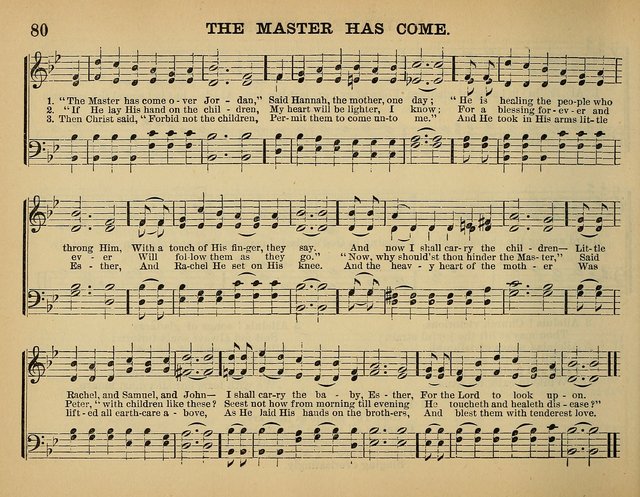 The Sunday School Hymnal: a collection of hymns and music for use in Sunday school services and social meetings page 80