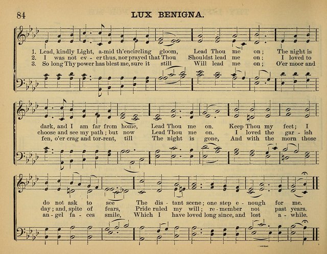 The Sunday School Hymnal: a collection of hymns and music for use in Sunday school services and social meetings page 84