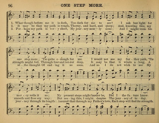 The Sunday School Hymnal: a collection of hymns and music for use in Sunday school services and social meetings page 96