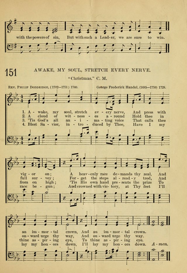 The Sunday School Hymnal: with offices of devotion page 166