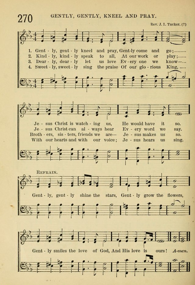The Sunday School Hymnal: with offices of devotion page 281