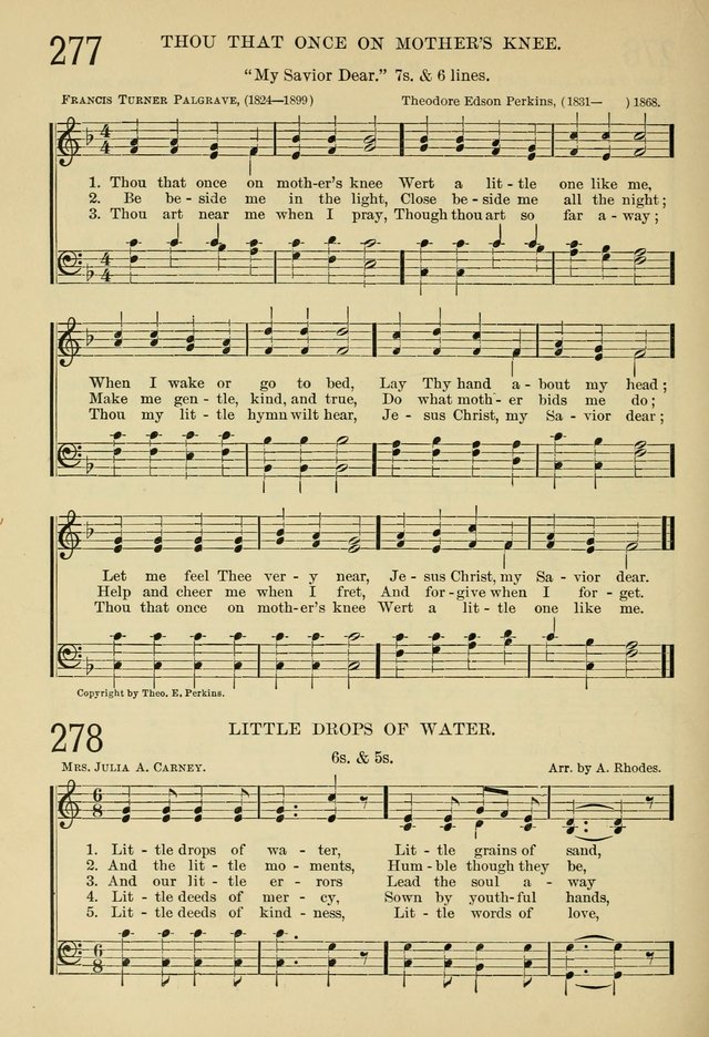 The Sunday School Hymnal: with offices of devotion page 287
