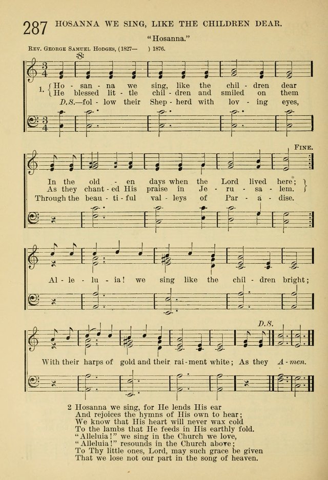 The Sunday School Hymnal: with offices of devotion page 293
