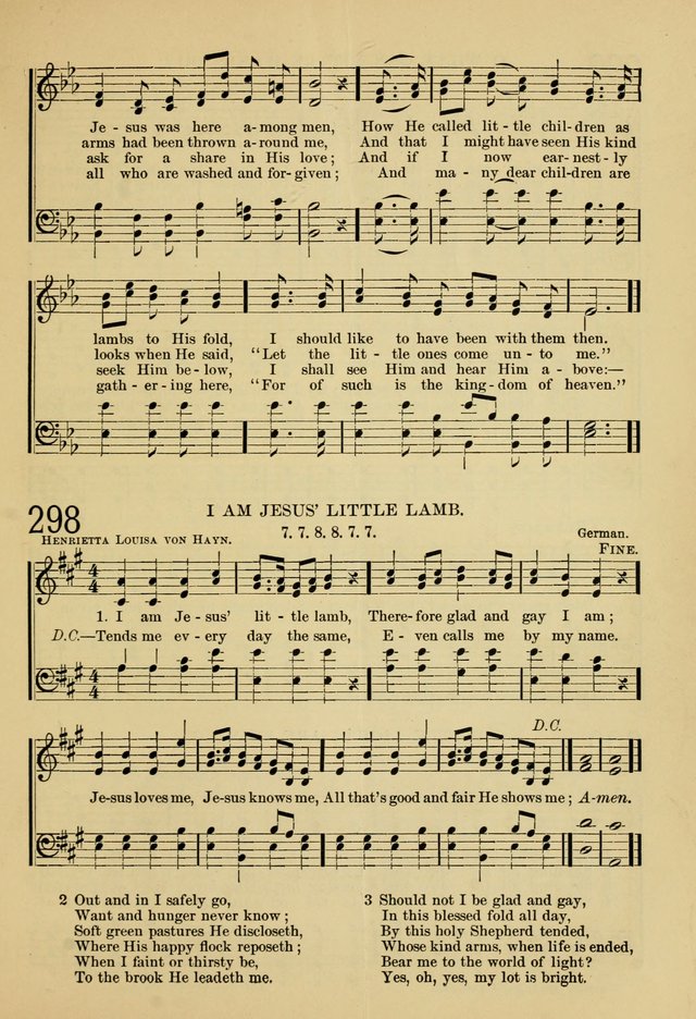 The Sunday School Hymnal: with offices of devotion page 300