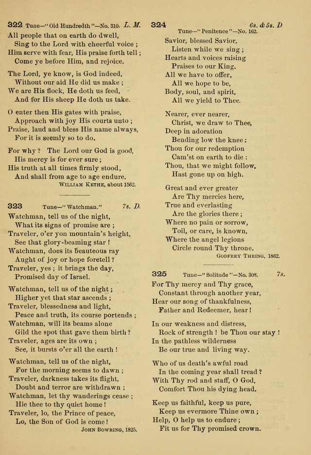 The Sunday School Hymnal: with offices of devotion page 326