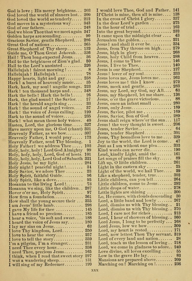 The Sunday School Hymnal: with offices of devotion page 348