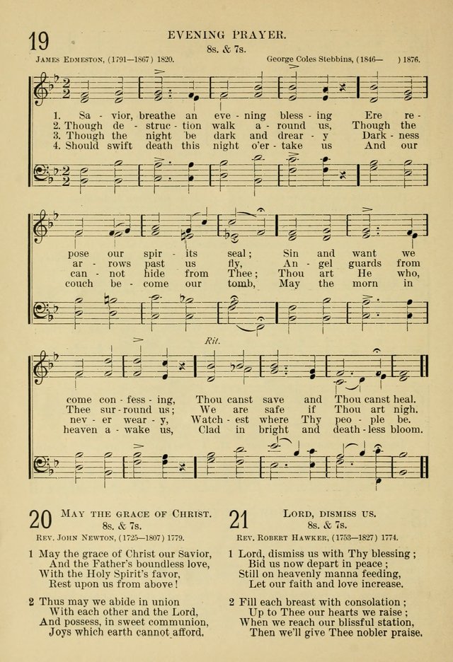 The Sunday School Hymnal: with offices of devotion page 41