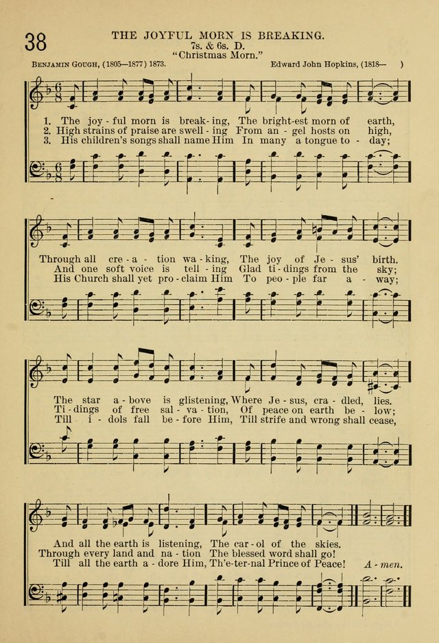 The Sunday School Hymnal: with offices of devotion page 60