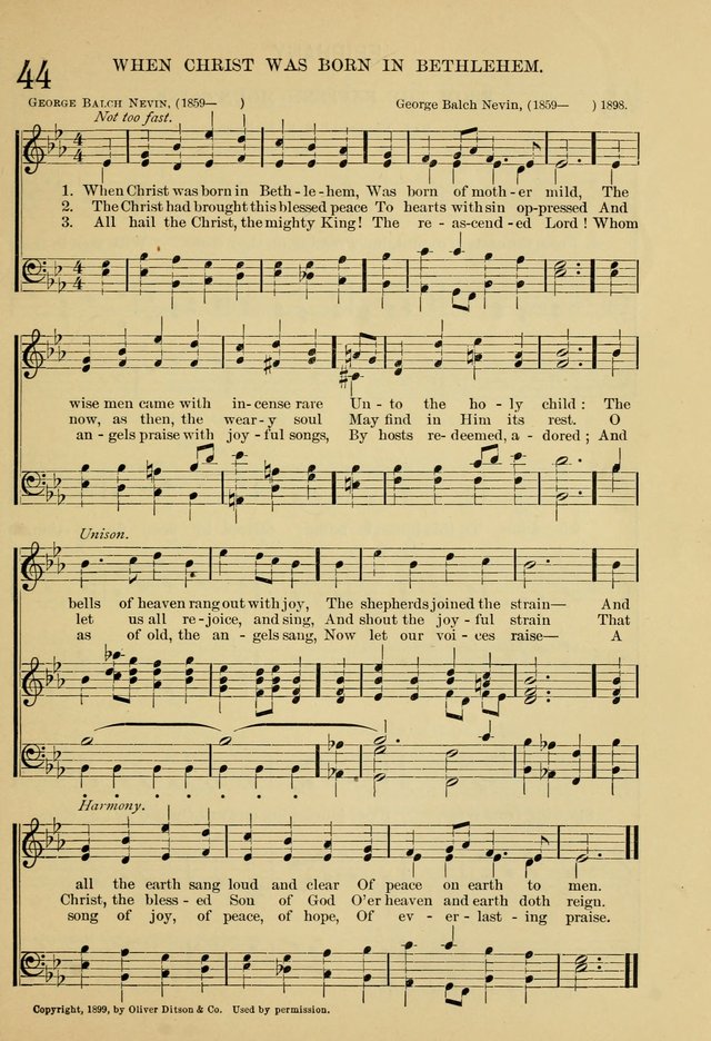 The Sunday School Hymnal: with offices of devotion page 66