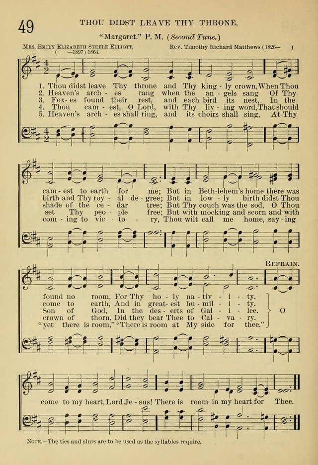 The Sunday School Hymnal: with offices of devotion page 73