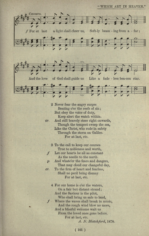 The Sunday School Hymnary: a twentieth century hymnal for young people (4th ed.) page 100