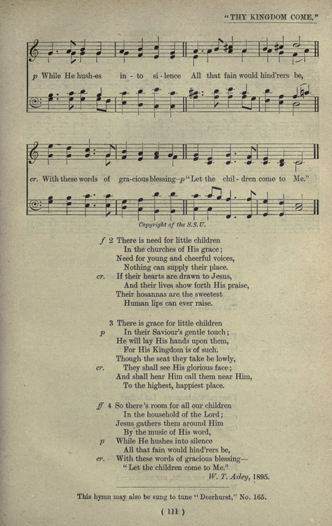 The Sunday School Hymnary: a twentieth century hymnal for young people (4th ed.) page 110