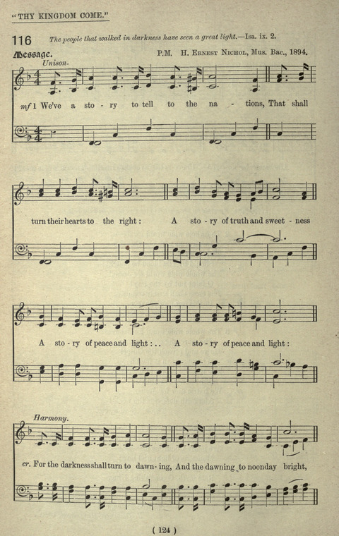 The Sunday School Hymnary: a twentieth century hymnal for young people (4th ed.) page 123
