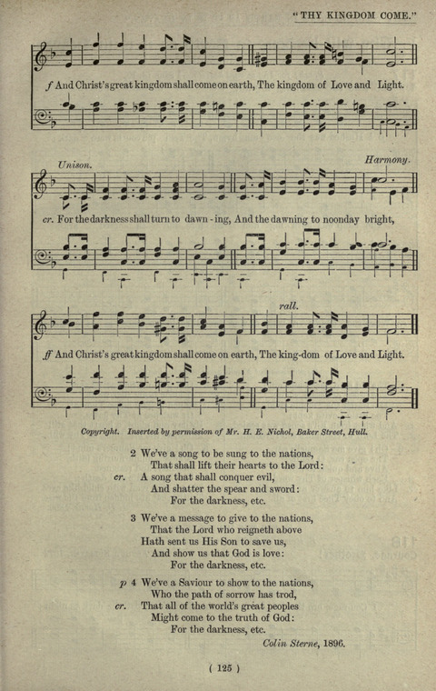 The Sunday School Hymnary: a twentieth century hymnal for young people (4th ed.) page 124