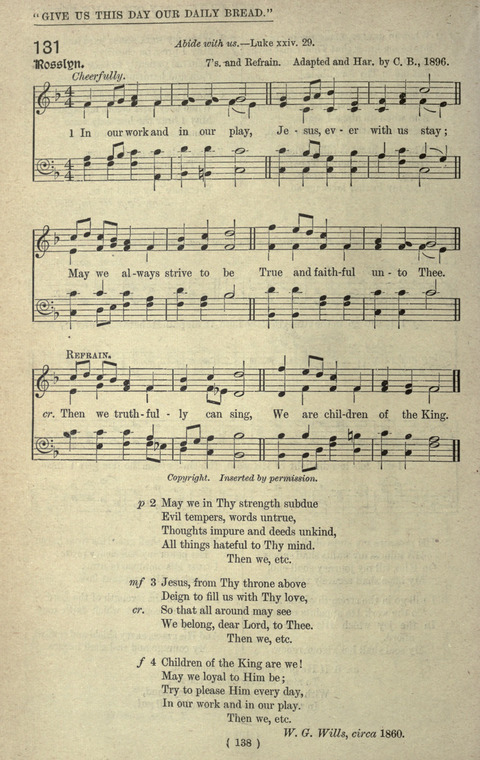 The Sunday School Hymnary: a twentieth century hymnal for young people (4th ed.) page 137