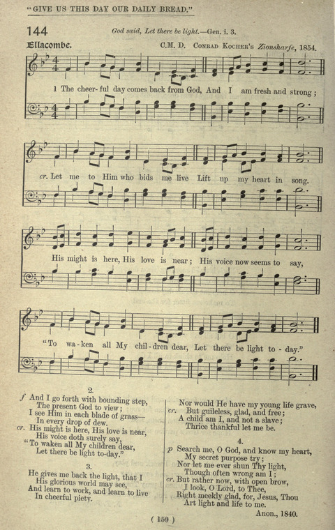The Sunday School Hymnary: a twentieth century hymnal for young people (4th ed.) page 149