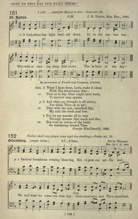 The Sunday School Hymnary: a twentieth century hymnal for young people (4th ed.) page 155