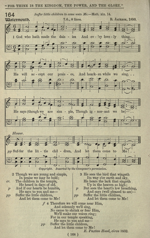 The Sunday School Hymnary: a twentieth century hymnal for young people (4th ed.) page 167