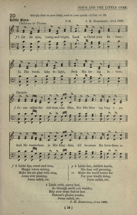 The Sunday School Hymnary: a twentieth century hymnal for young people (4th ed.) page 18