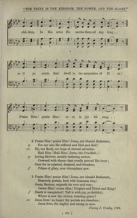 The Sunday School Hymnary: a twentieth century hymnal for young people (4th ed.) page 180