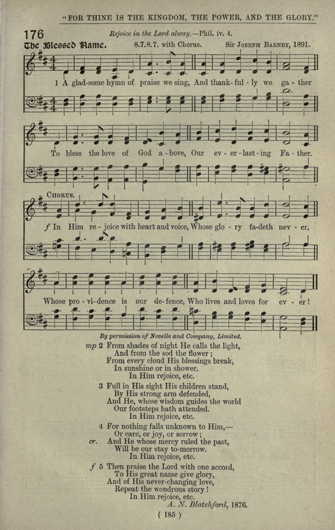 The Sunday School Hymnary: a twentieth century hymnal for young people (4th ed.) page 184