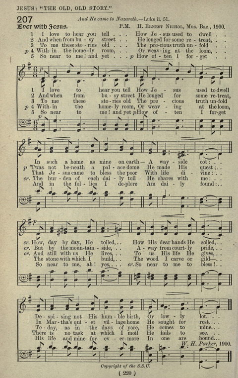 The Sunday School Hymnary: a twentieth century hymnal for young people (4th ed.) page 219