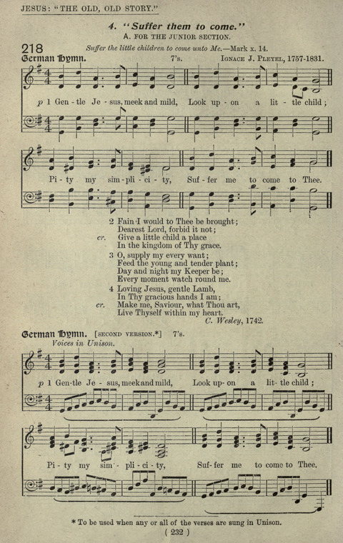 The Sunday School Hymnary: a twentieth century hymnal for young people (4th ed.) page 231