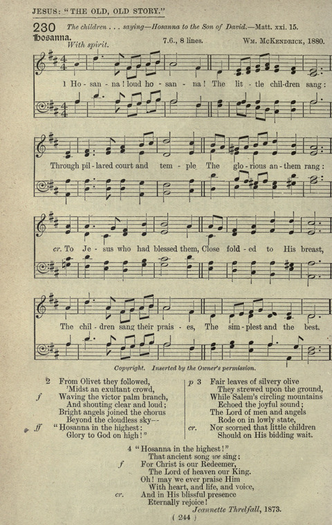 The Sunday School Hymnary: a twentieth century hymnal for young people (4th ed.) page 243