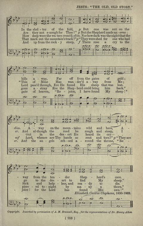 The Sunday School Hymnary: a twentieth century hymnal for young people (4th ed.) page 252