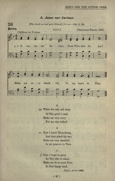The Sunday School Hymnary: a twentieth century hymnal for young people (4th ed.) page 26