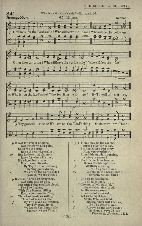 The Sunday School Hymnary: a twentieth century hymnal for young people (4th ed.) page 340