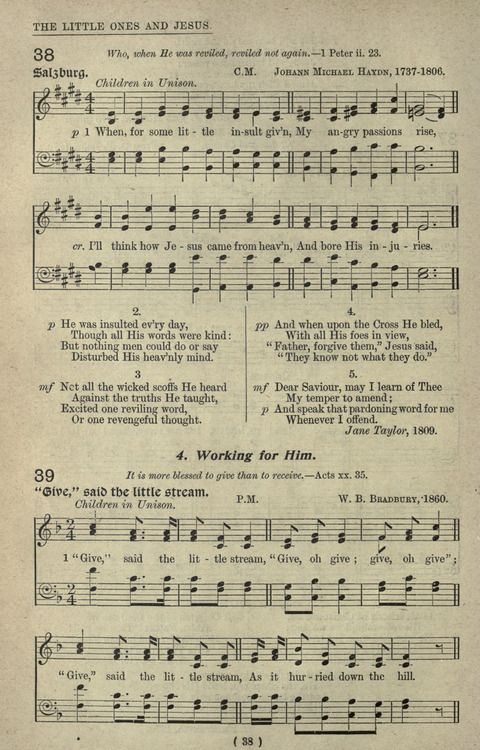The Sunday School Hymnary: a twentieth century hymnal for young people (4th ed.) page 37