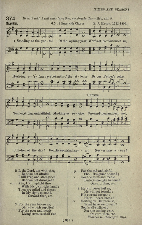 The Sunday School Hymnary: a twentieth century hymnal for young people (4th ed.) page 372