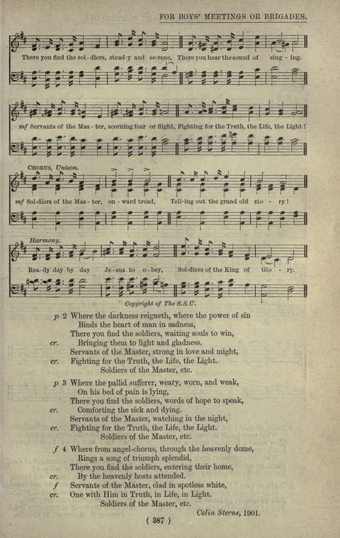The Sunday School Hymnary: a twentieth century hymnal for young people (4th ed.) page 386